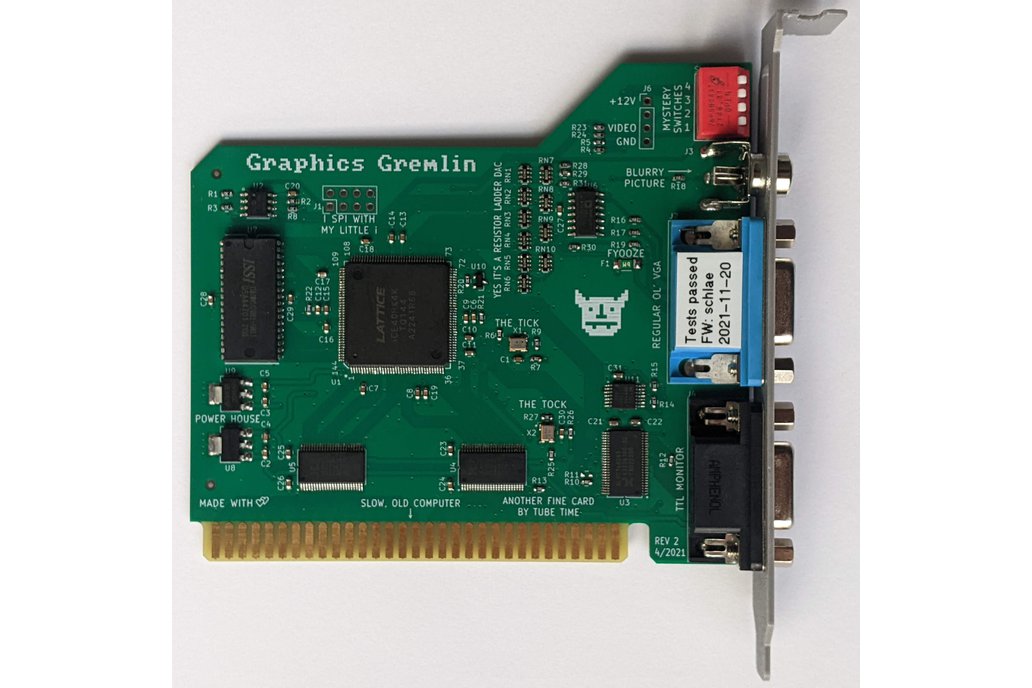 The Graphics Gremlin - a Retro ISA Video Card 1