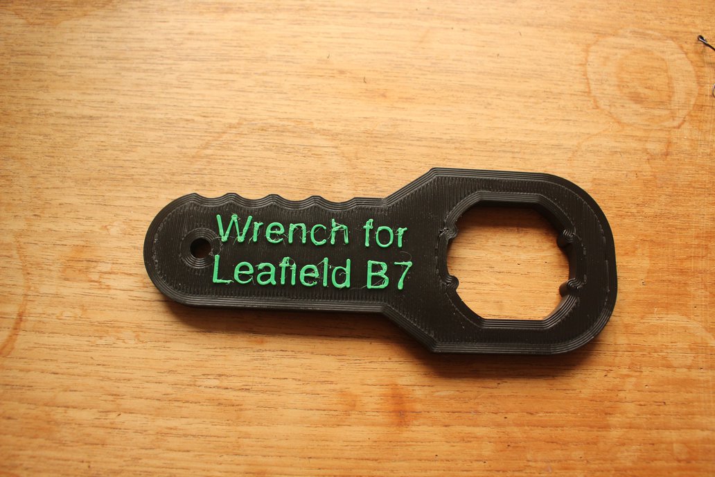 Wrench for Leafield B7 Inflatable boat valve 1
