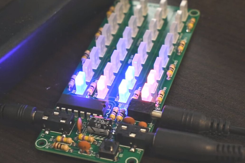 DIY Kit Audio Spectrum Display Light 1