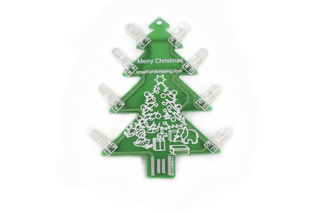 V2.0 Colorful LED Christmas tree Unassembled 1