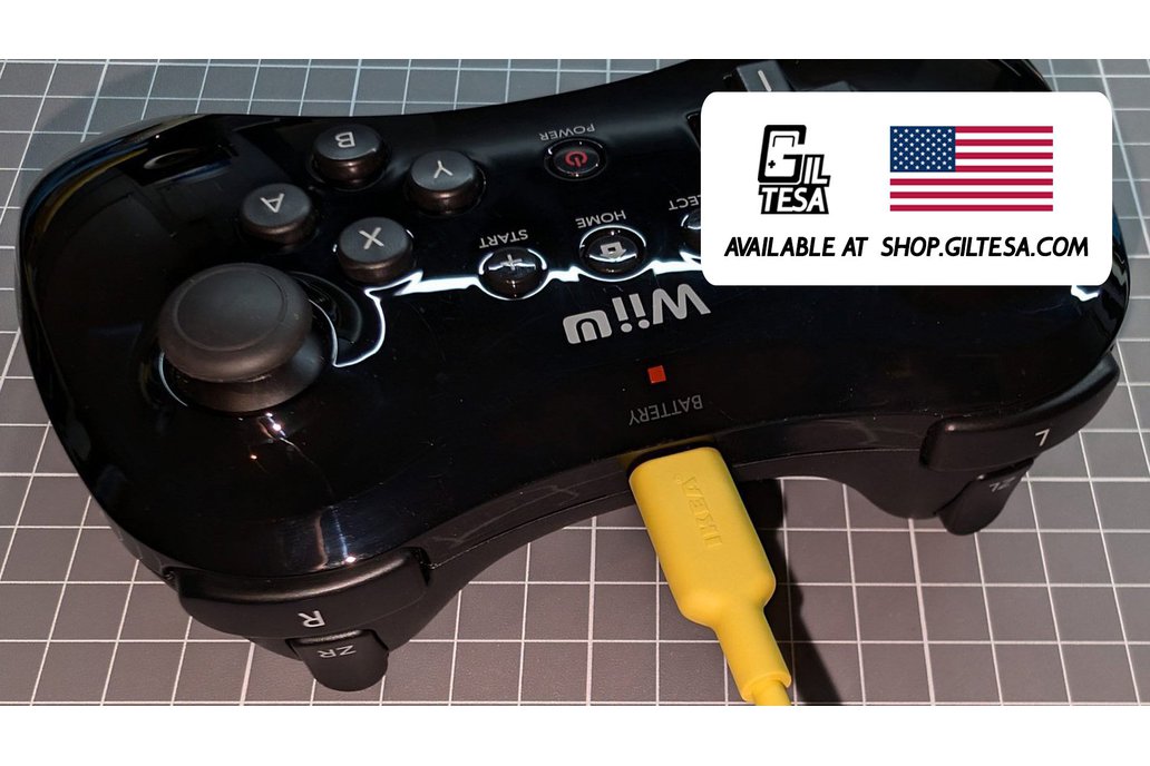 USB-C Mod for Nintendo Wii U Pro Controller 1