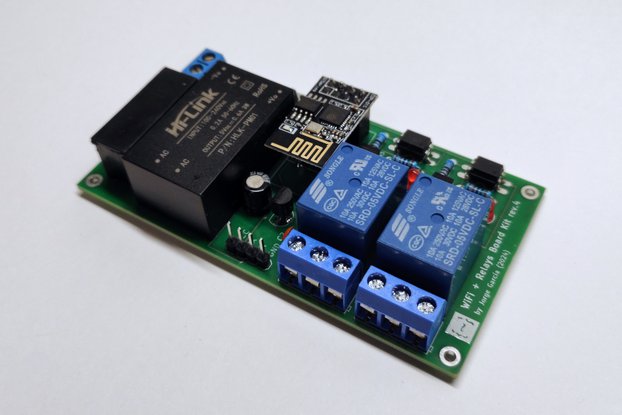 WiFi + Relays Board Kit rev4