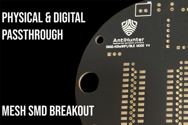 AntiHunter DIGI 2.4Ghz WiFI/BLE Node (PCB Only)