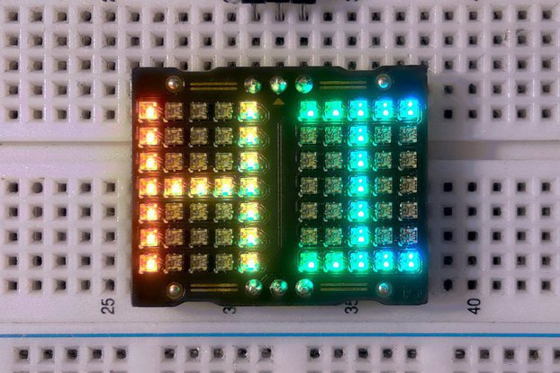 Pixie Chroma // Smart 5x7 LED displays