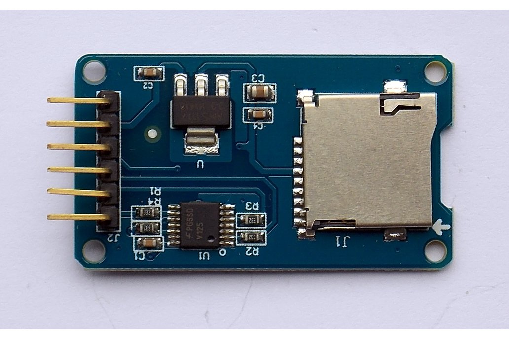 MicroSD Memory Card Module SPI, Arduino Compatible 1