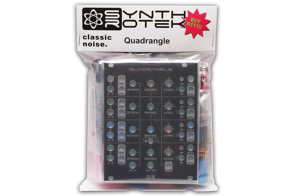 Quadrangle Kit - Quad Envelope Eurorack Kit 1