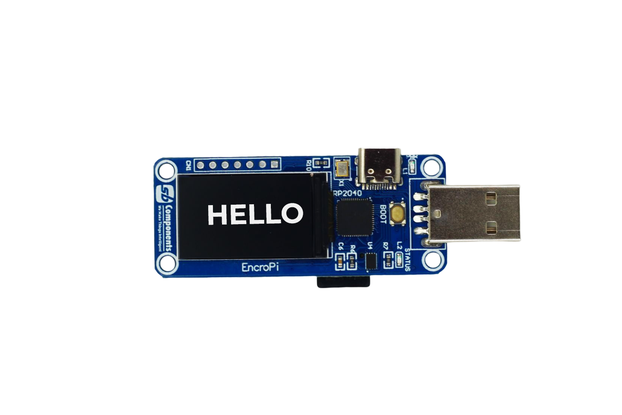 EncroPi: RP2040 based USB RTC Stick, DS3231 Module