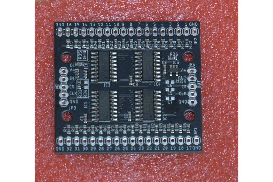 32b shift register SPI button module (4x 74HC165) 1