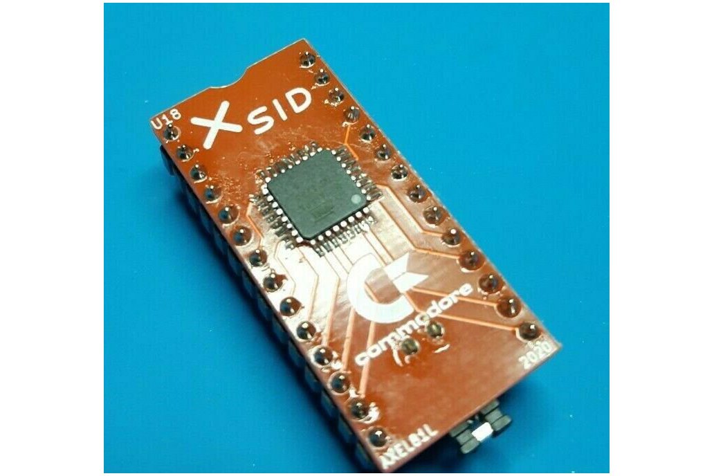 X-SID for Commodore 64/128 audio chip BOOST AUDIO 1