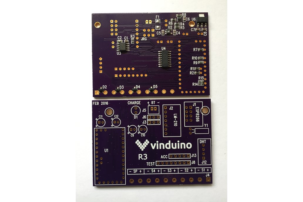 SMD Component-Only Version of Vinduino R3 board 1