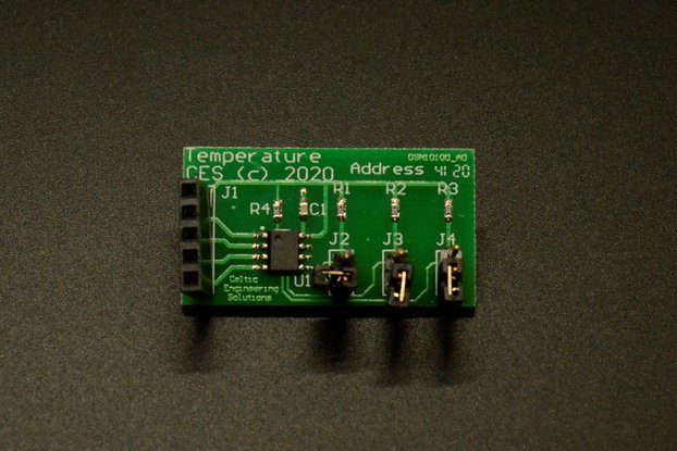 I2C Temperature Board (with Arduino code!)