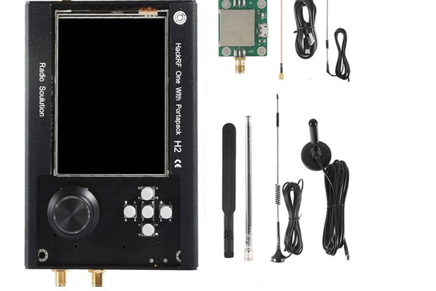 HackRF One + PortaPack H2 SDR Kit