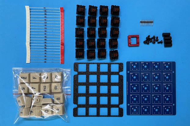 Hex Keypad 4x5 Matrix - Ultimate Cherry MX