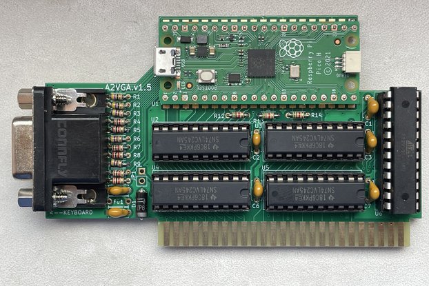 VGA card for Apple II computers