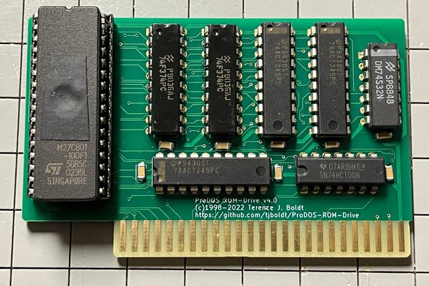 Apple II ProDOS bootable 1MB read-only drive v4.0