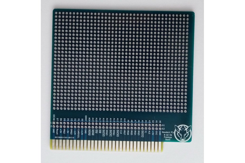 ISA 8-bit Prototype board PC XT 8088 PCB 1