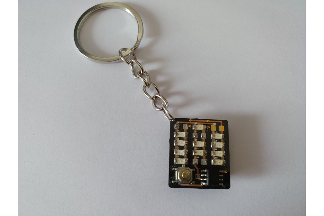 Attiny LED Letter Keychain 1