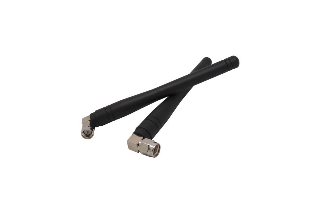 450MHz nickel-plated elbow rod antenna SW450-WT100 1