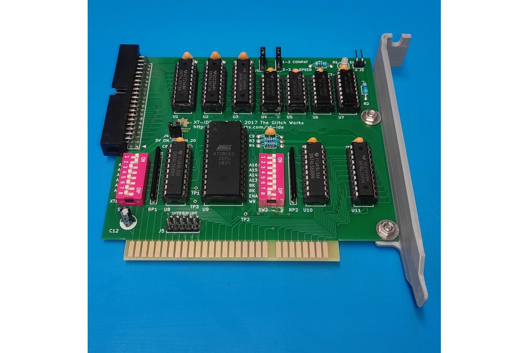 Glitch Works XT-IDE Rev 4 ISA IDE 8-Bit IBM PC XT 1
