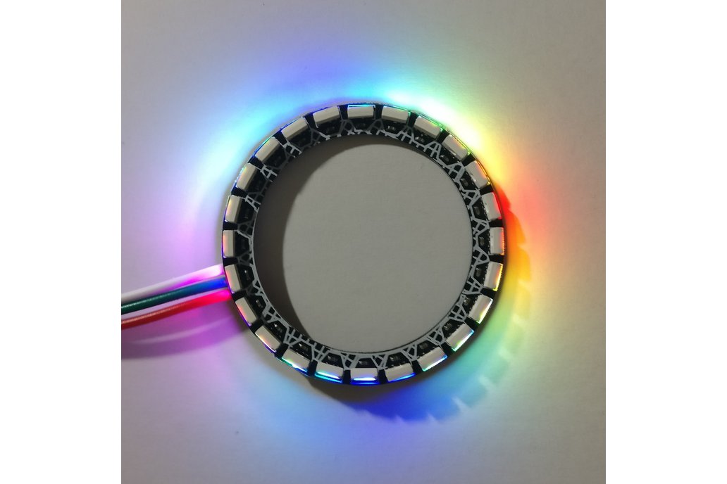 Outwards facing 24-LED ring 1