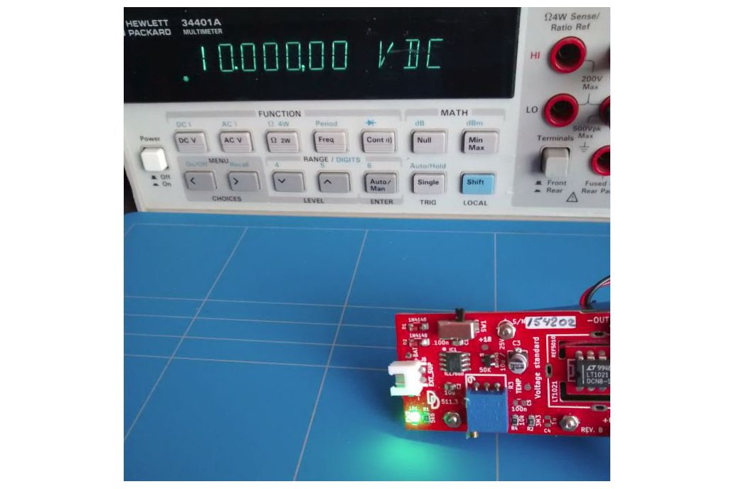 Voltage standard reference calibration 1