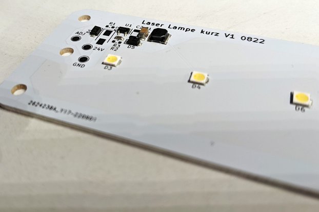Laser Lampe
