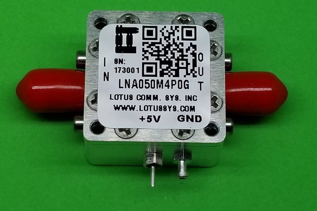 Amplifier-LNA 50MHz to 4000MHz Ultra Low Noise