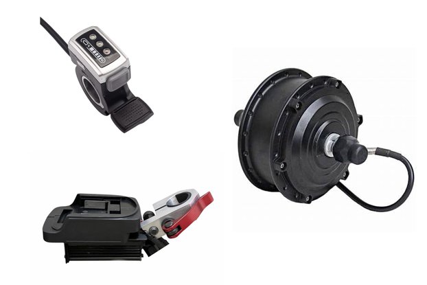 Makita 18V Powered Hub Motor Kits. Throttle Type