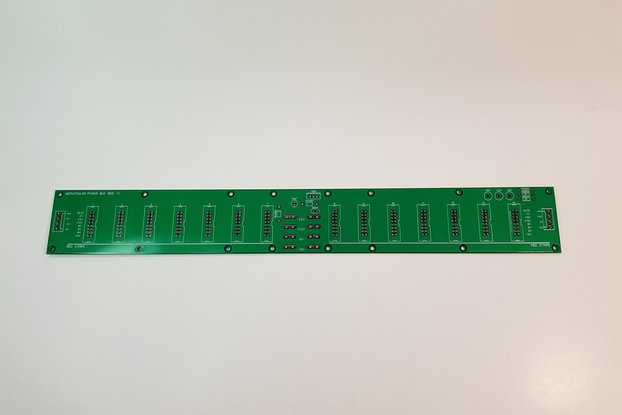 Moraydular Power Bus Wide- Eurorack - PCB Only