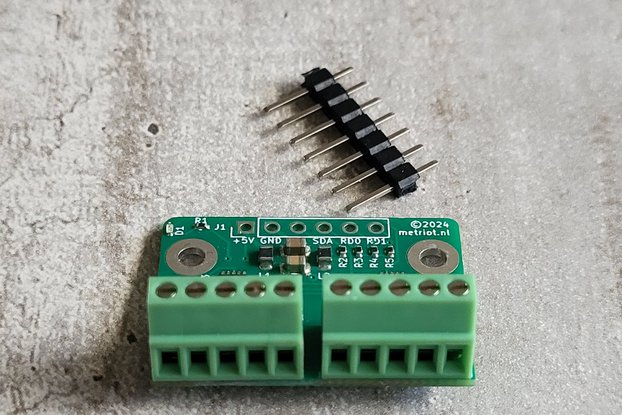 Dual ADC ADS1015 board with screw terminals for CT