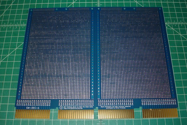 GW-DEC-1 Prototyping Board for PDP-11, PDP-8, etc