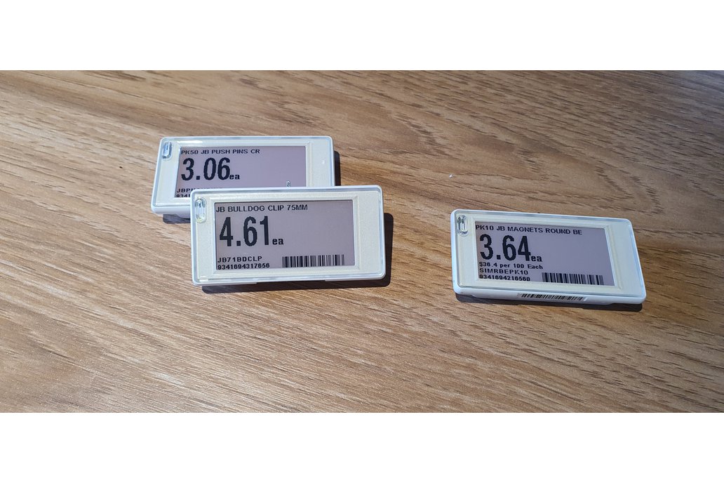 SES-imagotag VUSION 2.2 BWR E-Paper Display(GL320) 1
