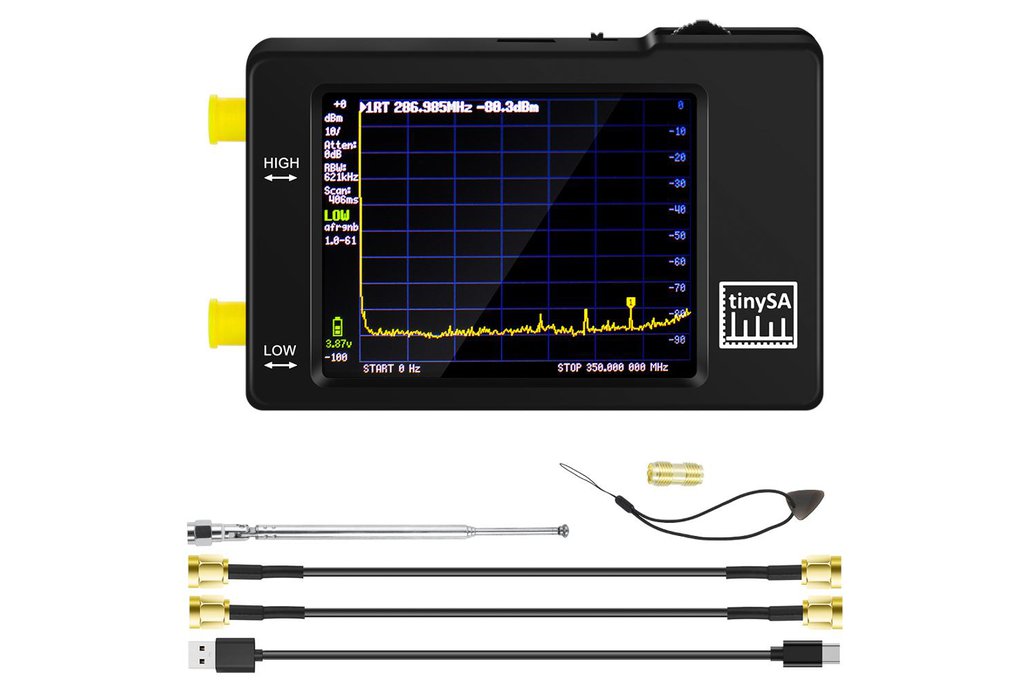 2.8inch Tiny Spectrum Analyzer TinySA by Hugen 1