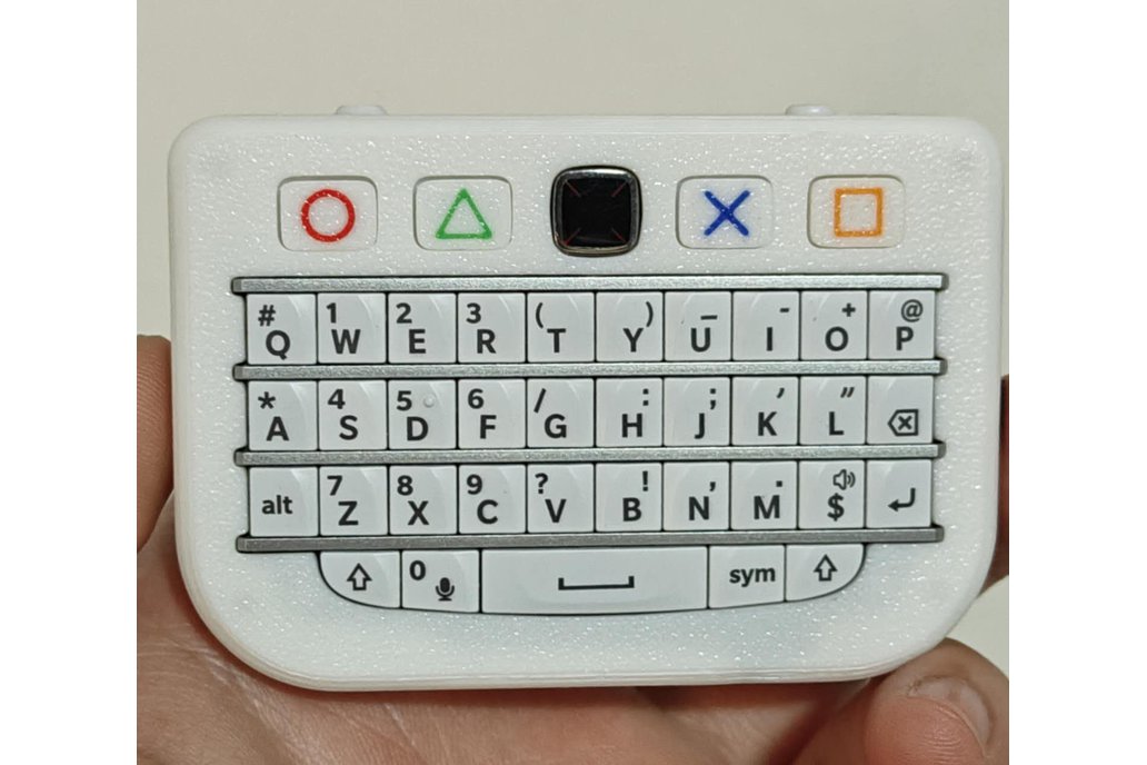 bb Q10 BLE&USB KeyboardV2_White 1
