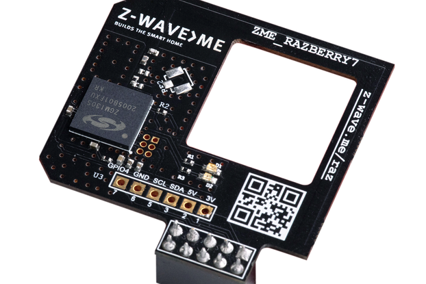 RaZberry 7 - Z-Wave shield for Raspberry Pi