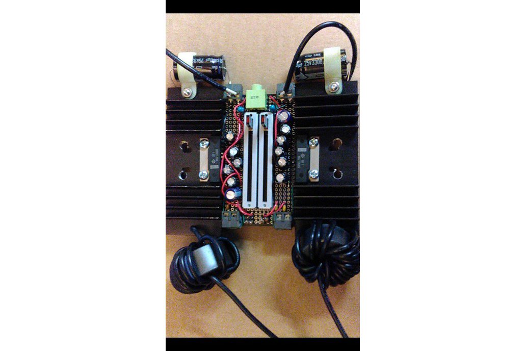 36W Stereo Audio Amplifier HA1388 (prototype) 1