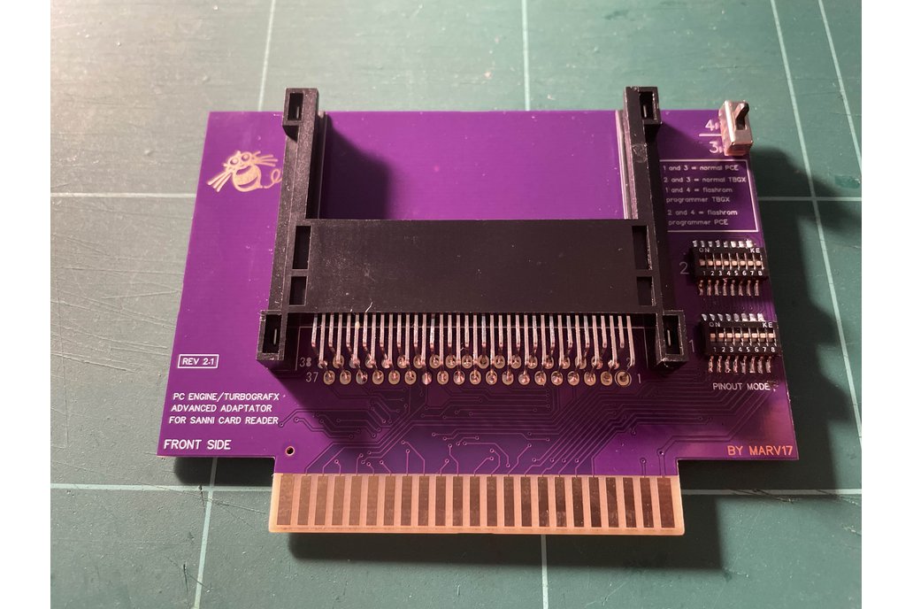 PC Engine/Turbografx16 advanced adaptator for OSCR 1