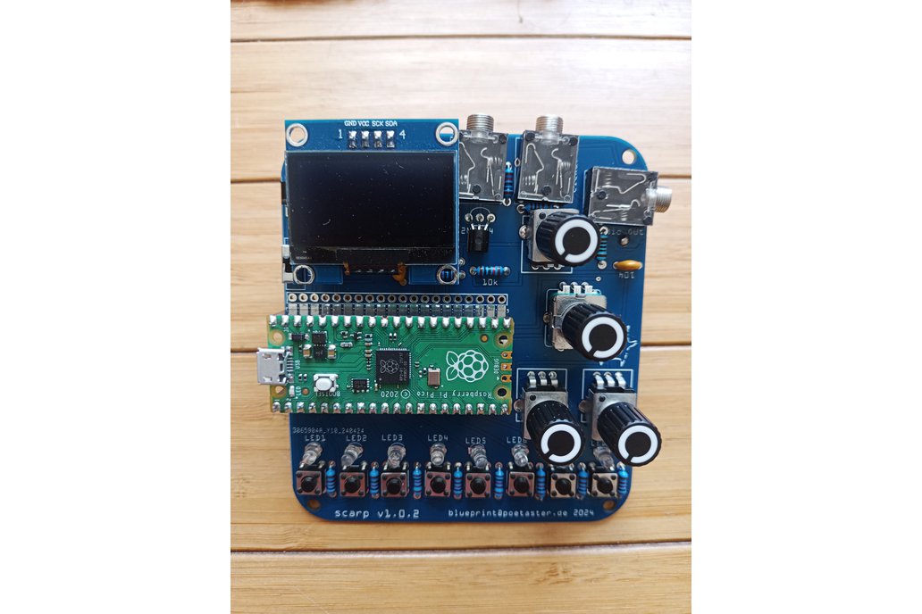 Scarp - a Raspberry Pi Pico Beatbox 1