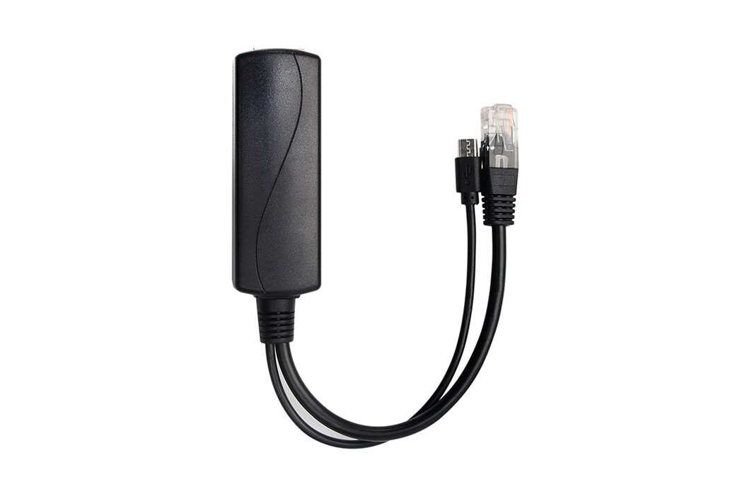 Gigabit PoE Splitter for RPi & Jetson (Micro USB) 1