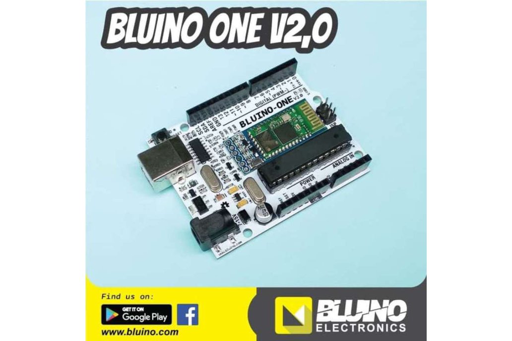 Bluino-One V2.0 ( Arduino Uno + Bluetooth HC05 ) 1