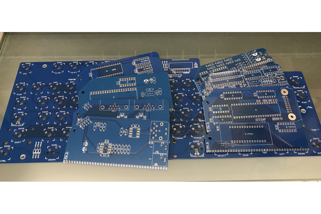 Set of boards for MSX2014 1
