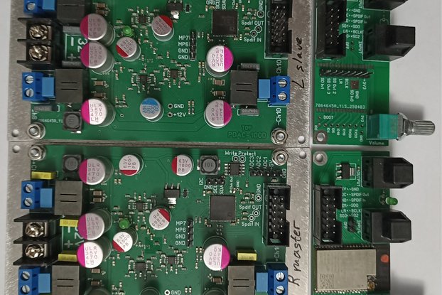 2рс 3Way DSP Amp Phase-linear crossove 300Hz 3kHz
