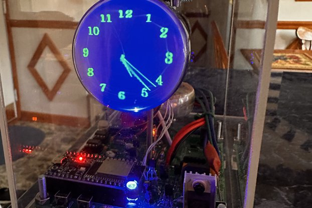 Oscilloscope Clock 50HB.2” Cathode Ray Tube OSC4.6