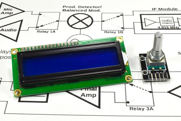 LCD Display and Rotary-Encoder Kit for P3ST