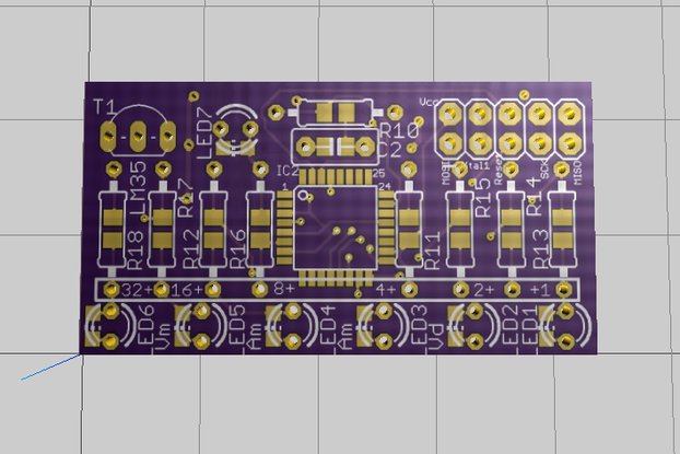 Binary Thermometer - PCB only