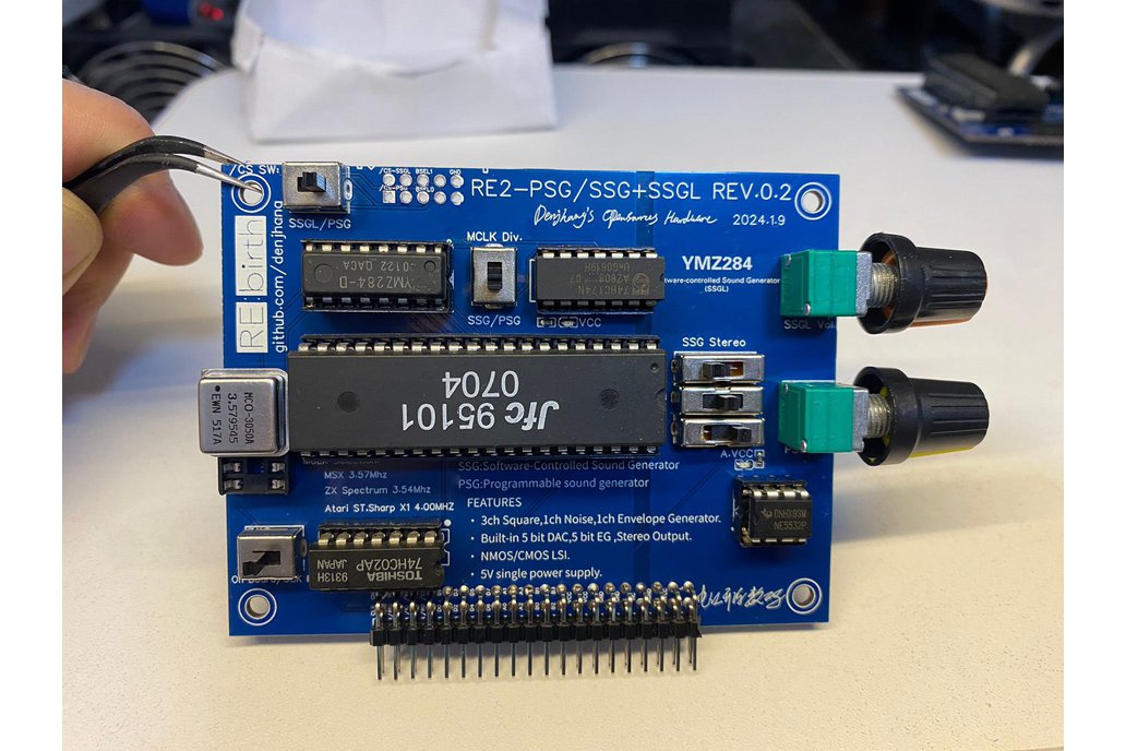 RE2-YM2149+YMZ284 - Project RE:birth Sound Card 1