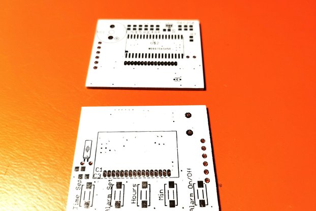 Bare PCB for multifunctional alarm clock