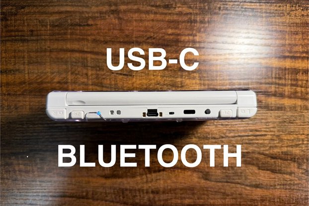 USB-C/Bluetooth New 3DS XL Pearl White