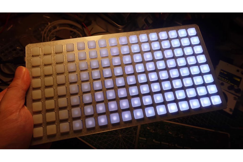 Monome Grid 128 (16×8) Controller - DIY Clone 1