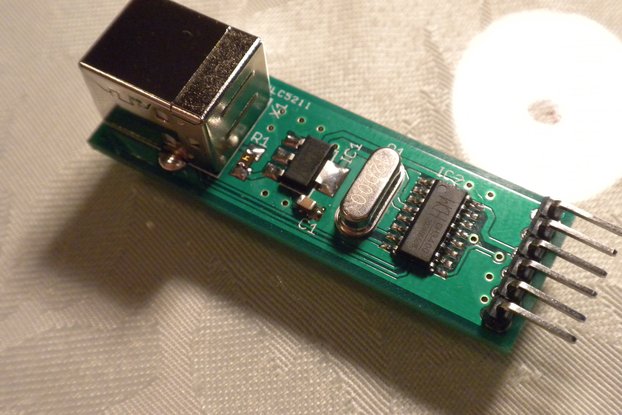 Fused FTDI-free USB to UART adapter (5V)